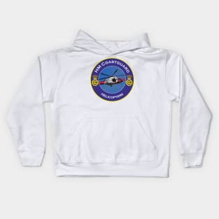 HM Coastguard search and rescue Helicopter, Kids Hoodie